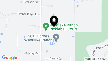 Map of 2604 Magnolia Circle, Westlake TX, 76262