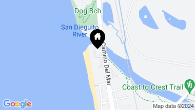 Map of 2998 Sandy Lane, Del Mar CA, 92014