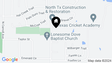Map of 3308 Ferguson Road, Grapevine TX, 76092