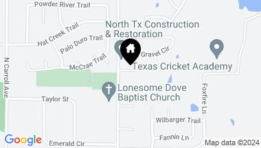 Map of 3309 Ferguson Road, Grapevine TX, 76092