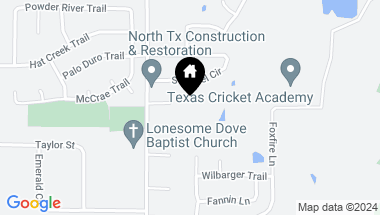 Map of 3337 Ferguson Road, Grapevine TX, 76092