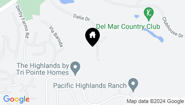 Map of 14140 Dalia Drive, Rancho Santa Fe CA, 92067