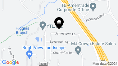Map of 904 Jamestown Lane, Southlake TX, 76092
