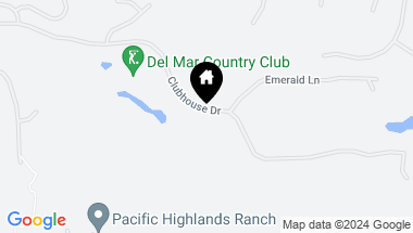 Map of 6171 Clubhouse Dr, Rancho Santa Fe CA, 92067