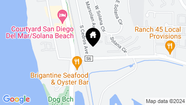 Map of 118 Via De La Valle, Solana Beach CA, 92075