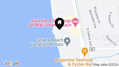 Map of 190 DEL MAR SHORES TER 8, Solana Beach CA, 92075
