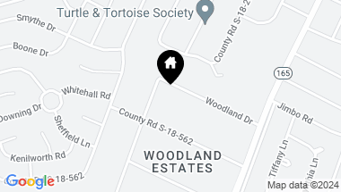 Map of 121 Woodland Drive, Summerville SC, 29485