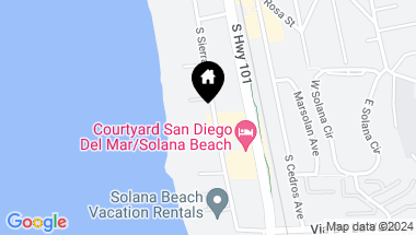 Map of 561 S Sierra Avenue, Solana Beach CA, 92075