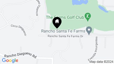 Map of 8334 St Andrews Rd, Rancho Santa Fe CA, 92067