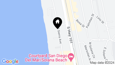 Map of 435 S. Sierra Ave # 215, Solana Beach CA, 92075
