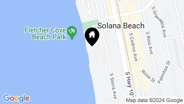 Map of 233 S Helix Avenue 33, Solana Beach CA, 92075