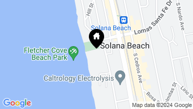 Map of 135 S Sierra Ave 12, Solana Beach CA, 92075