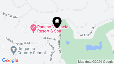 Map of 6197 Calle Valencia, Rancho Santa Fe CA, 92067