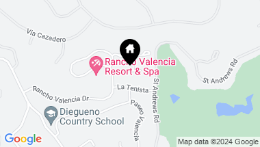 Map of 6131 Calle Valencia # 1 Unit: 4B-1, Rancho Santa Fe CA, 92067