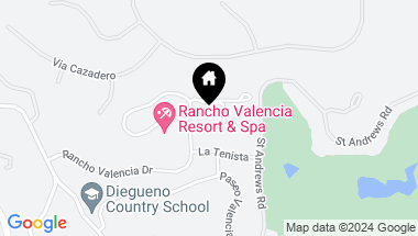 Map of 6122 Calle Valencia # 7 Unit: 2B-7, Rancho Santa Fe CA, 92067
