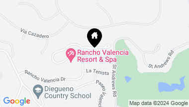 Map of 6150 Calle Valencia # 3 Unit: 1A-3, Rancho Santa Fe CA, 92067