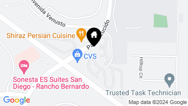 Map of 14978 Avenida Venusto # 58, Rancho Bernardo CA, 92128