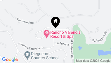 Map of 6155 Calle Valencia # 5 Unit: 5A-5, Rancho Santa Fe CA, 92067