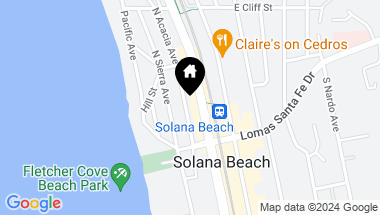 Map of 148 N Acacia Avenue, Solana Beach CA, 92075