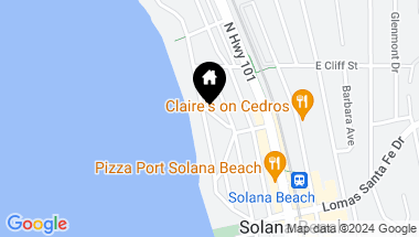 Map of 319 Clark St, Solana Beach CA, 92075