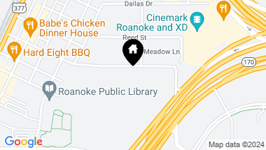 Map of 546 Main Street, Roanoke TX, 76262