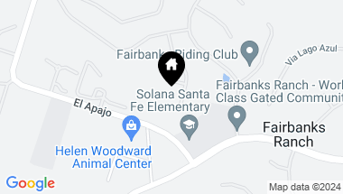 Map of 6355 Calle Del Campanario, Rancho Santa Fe CA, 92067