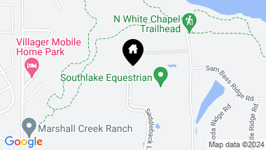 Map of 4609 Saddleback Lane, Southlake TX, 76092