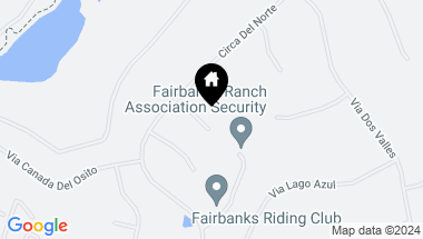 Map of 6286 Avenida Floresta, Rancho Santa Fe CA, 92067