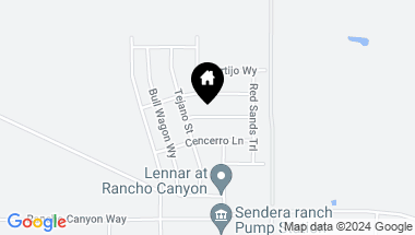 Map of 1036 Naranjos Drive, Fort Worth TX, 76052
