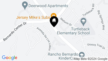 Map of 11313 Avenida De Los Lobos B, San Diego CA, 92127
