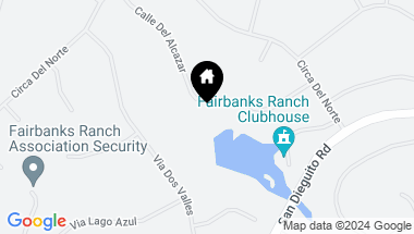 Map of 6497 Calle Del Alcazar, Rancho Santa Fe CA, 92067