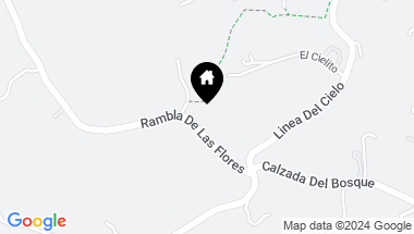 Map of 16109 Rambla De Las Flores, Rancho Santa Fe CA, 92067