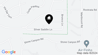 Map of 13216 Silver Saddle Ln, Poway CA, 92064