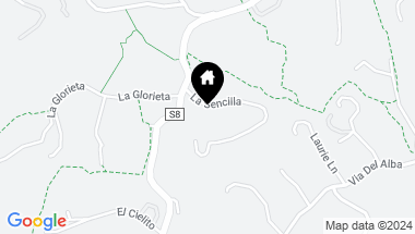 Map of 5505 La Sencilla, Rancho Santa Fe CA, 92067