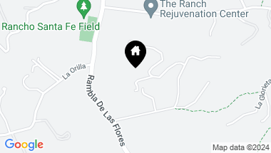 Map of 5026 El Acebo, Rancho Santa Fe CA, 92067