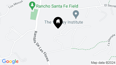Map of 5002 El Acebo, Rancho Santa Fe CA, 92067