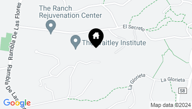 Map of 5117 El Secreto, Rancho Santa Fe CA, 92067