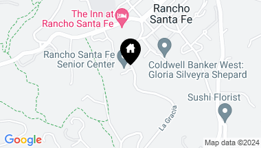 Map of 5910 Via TreVille, Rancho Santa Fe CA, 92067