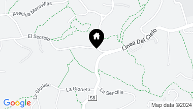 Map of 5595 Avenida Maravillas, Rancho Santa Fe CA, 92067