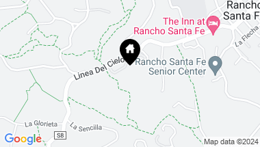 Map of 5757 Linea Del Cielo, Rancho Santa Fe CA, 92067