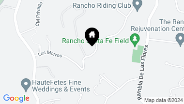 Map of 16756 Los Morros, Rancho Santa Fe CA, 92067
