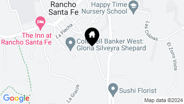 Map of 16834 Via De Santa Fe, Rancho Santa Fe CA, 92067