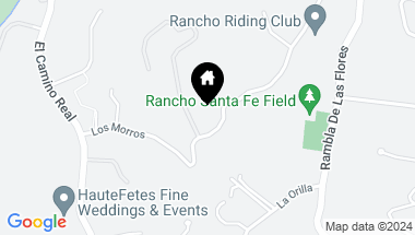 Map of 16756 Los Morros, Rancho Santa Fe CA, 92067