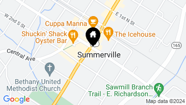 Map of 107 Petrell Road, Summerville SC, 29483
