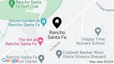 Map of 6106-08 Paseo Delicias, Rancho Santa Fe CA, 92067