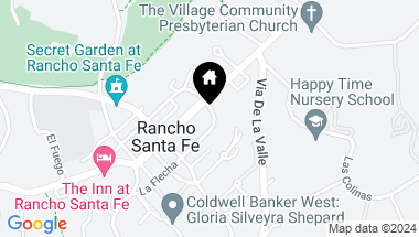 Map of 6156 La Flecha, Rancho Santa Fe CA, 92067