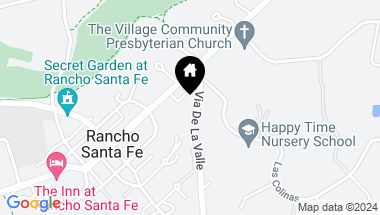 Map of 17122 Via De La Valle, Rancho Santa Fe CA, 92067