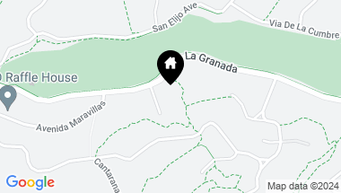 Map of 5309 La Granada, Rancho Santa Fe CA, 92067