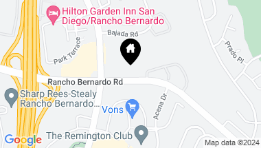 Map of 11942 Rancho Bernardo Road Unit: A, Rancho Bernardo CA, 92128