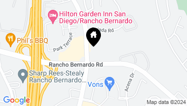 Map of 17011 Bernardo Center Dr # B, Rancho Bernardo CA, 92128